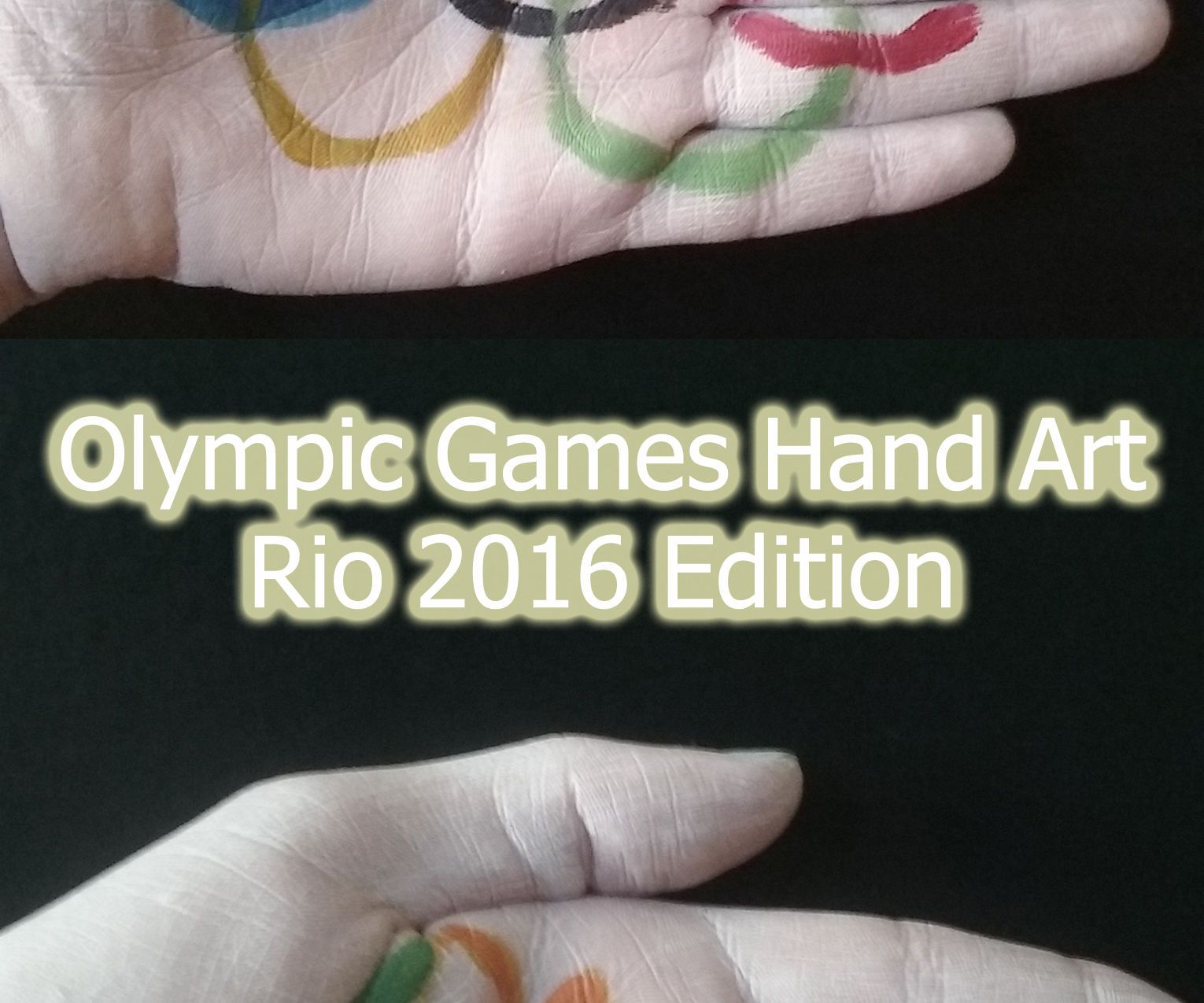 Olympic Games Hand Art