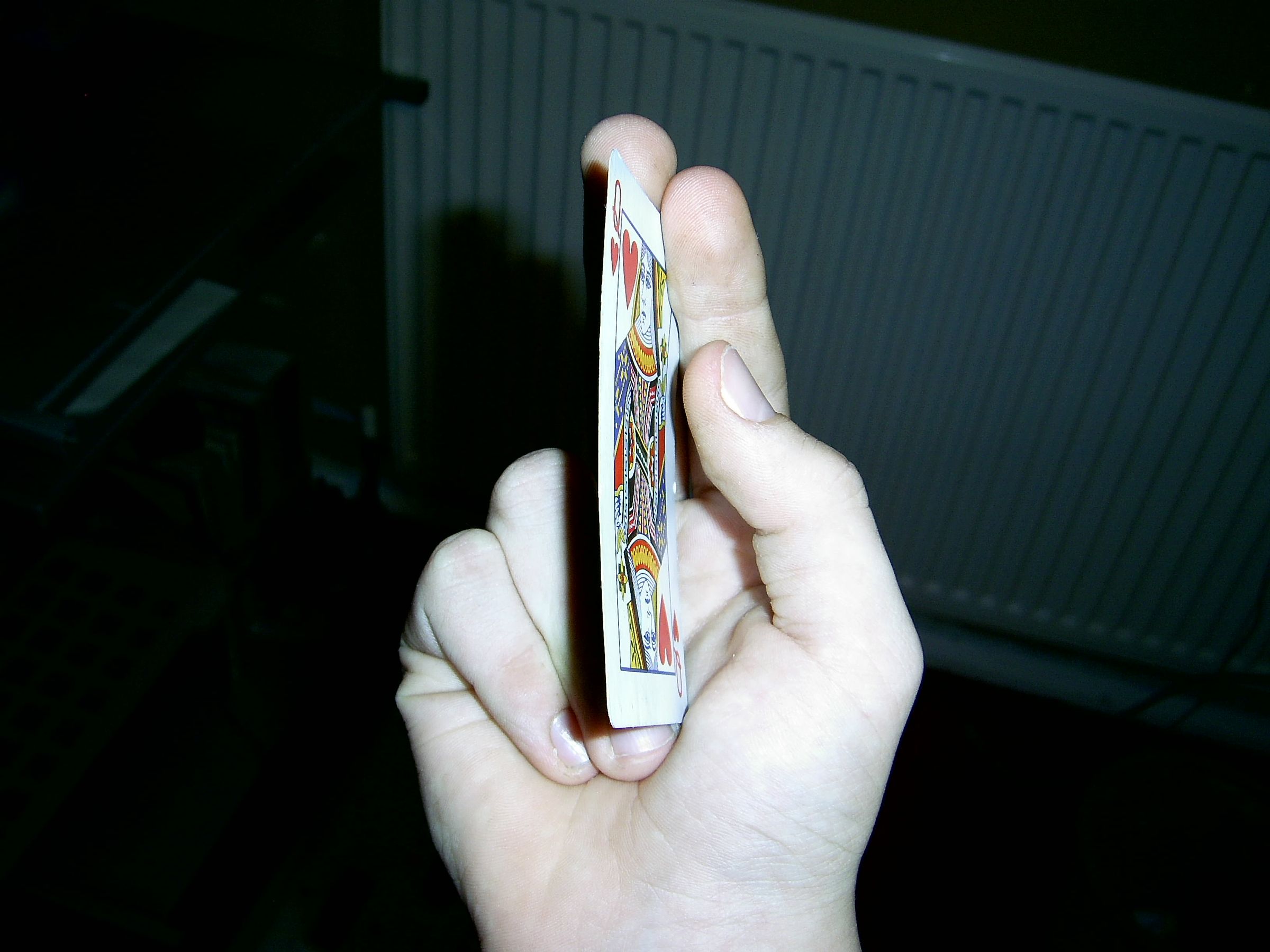 How to Throw a Card 4 Steps Instructables
