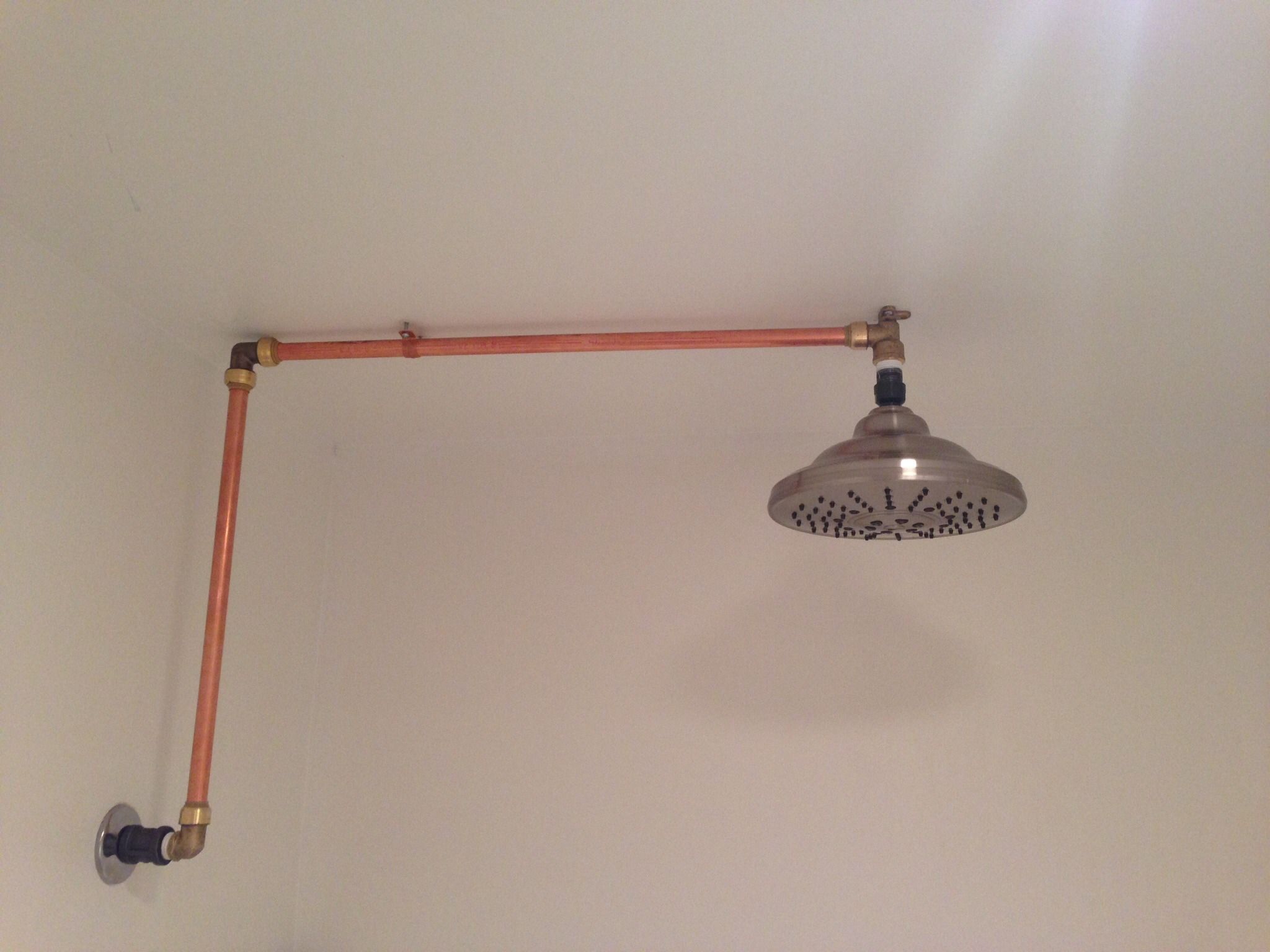 Ceiling Mounted Waterfall Shower