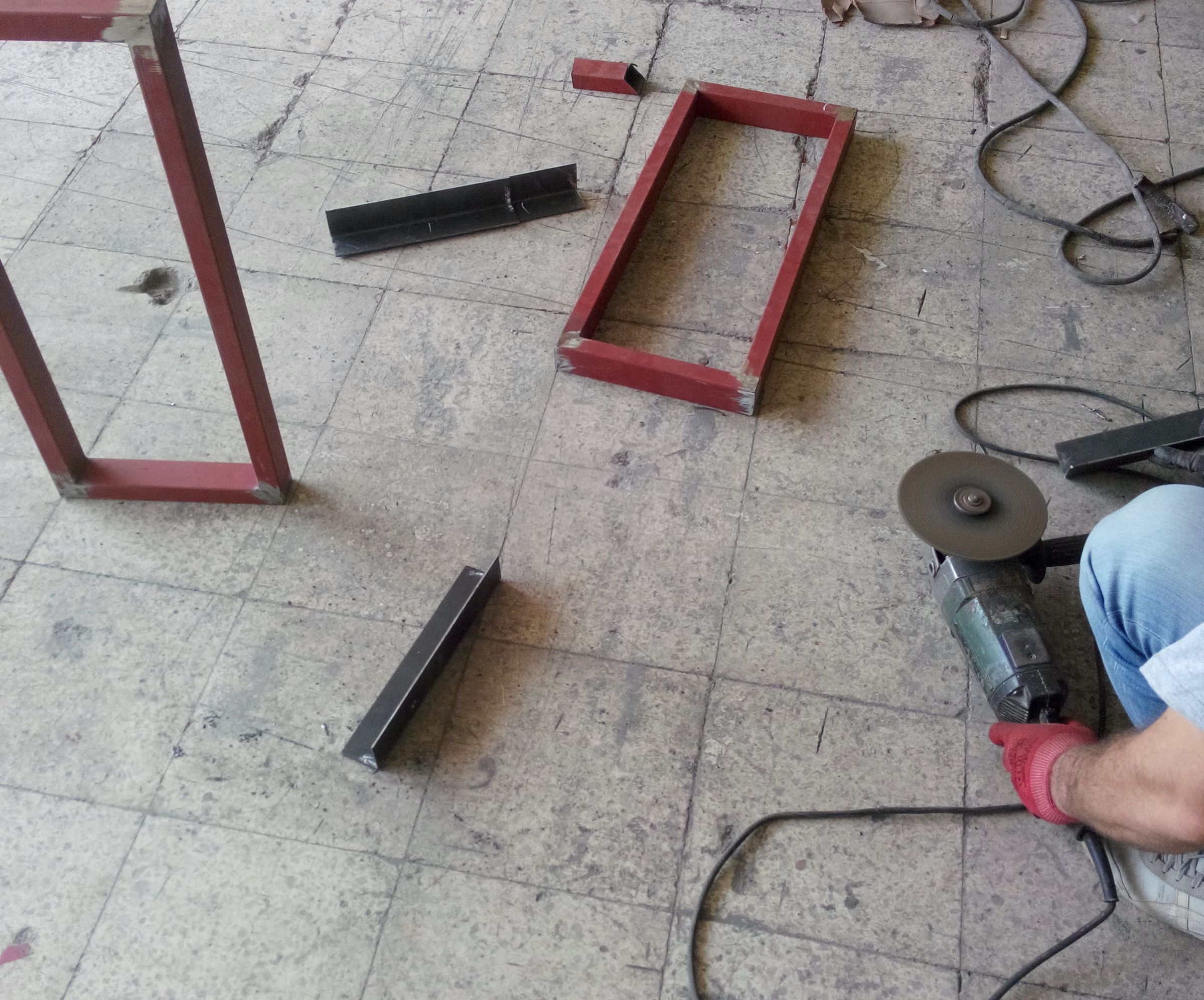 Woodwork TV Table