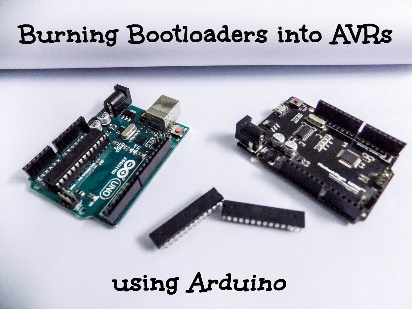 Burning Bootloaders Into AVRs Using Arduino