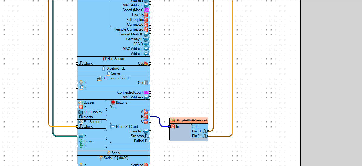 In Visuino Connect Components photo 2