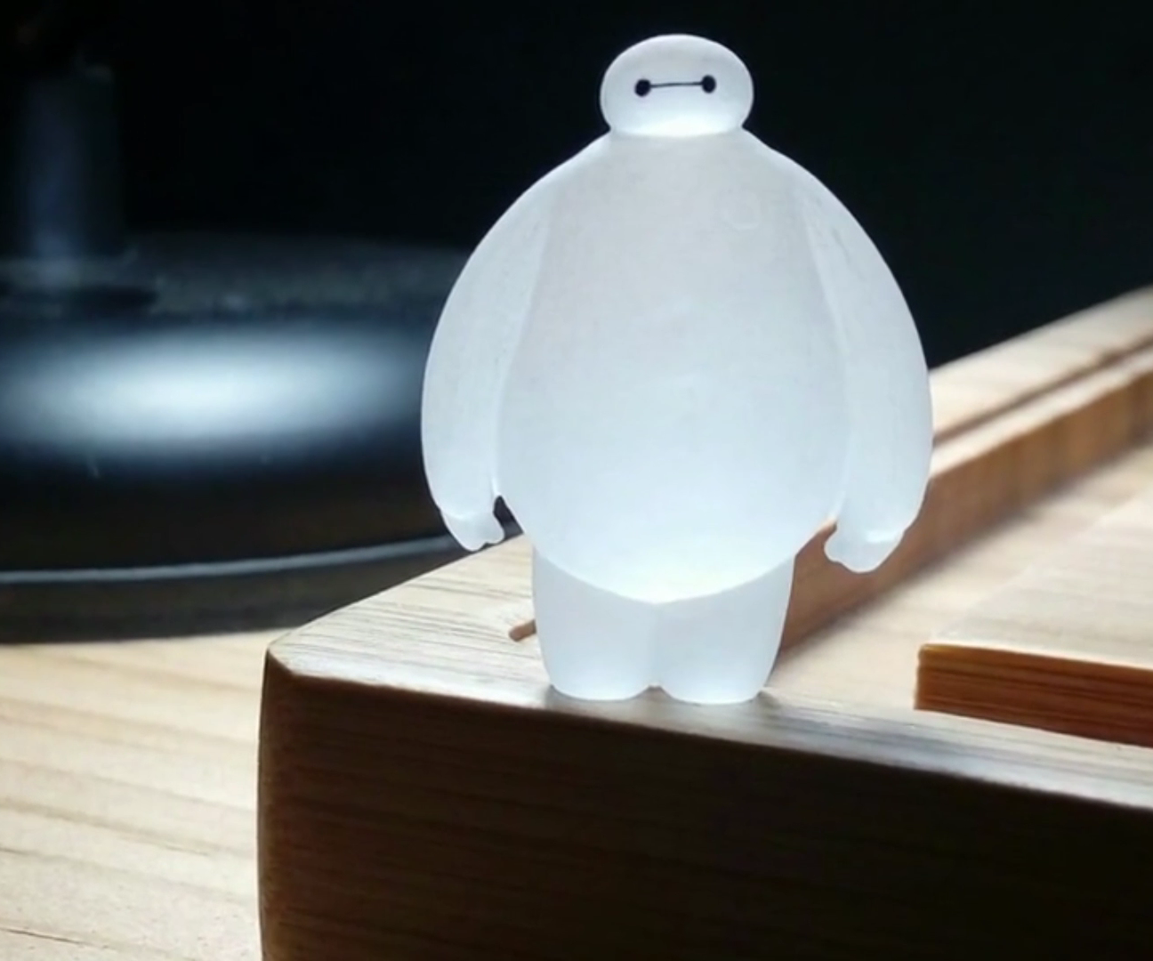 Sculpt Baymax on Albite Stone