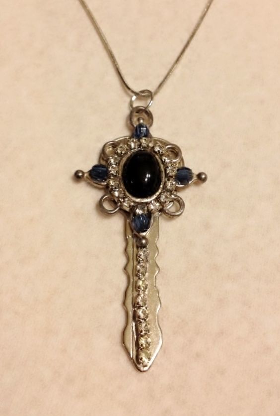 Junk Key Necklace