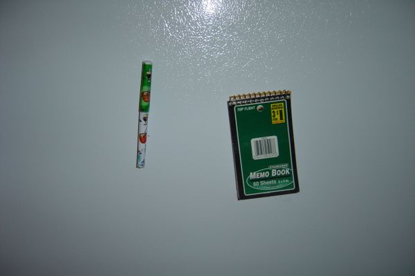 Magnetic Notebook and Pen (Fridge Magnets)