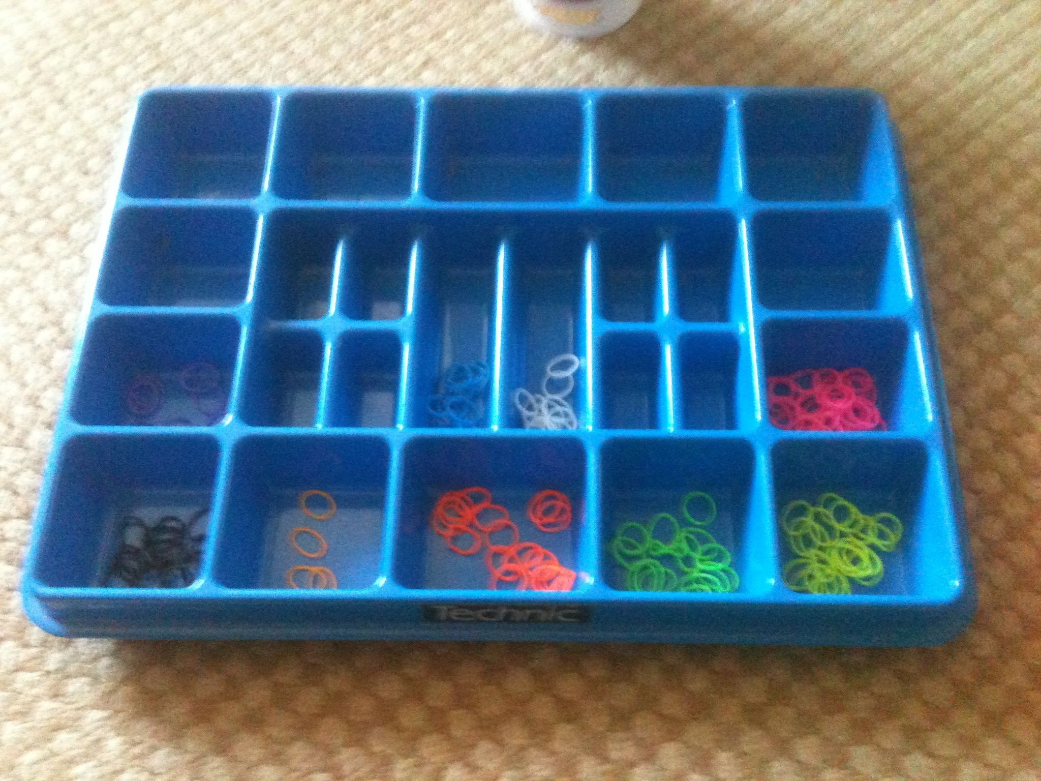 How To Sort Loom Bands Lego Tray