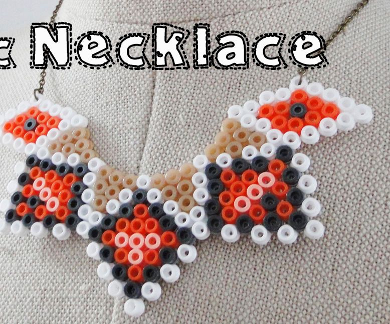 Hamabead Necklace - DIY Jewelry