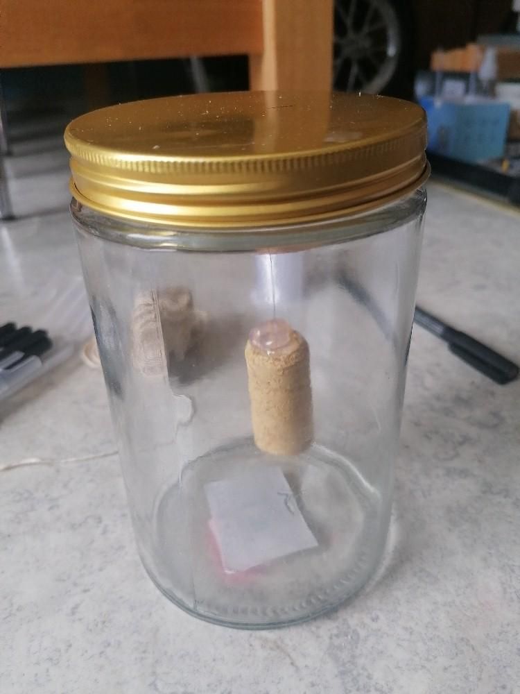 A Simple Accelerometer Made of a Glass Jar and a Cork - Instructables