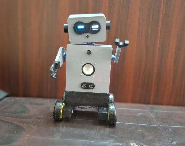 AI Powered Autonomous Robot