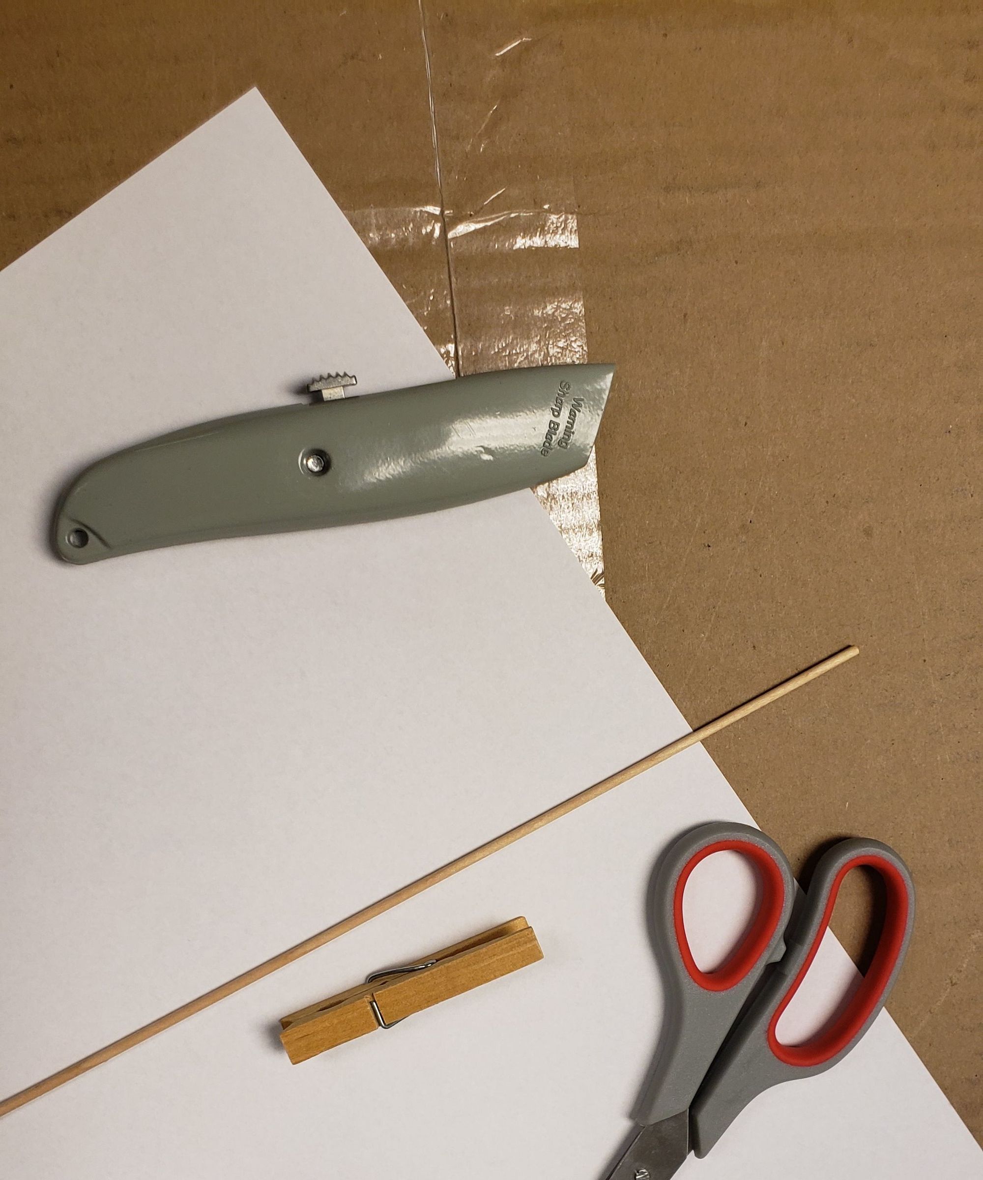 Cardboard Paper Plane