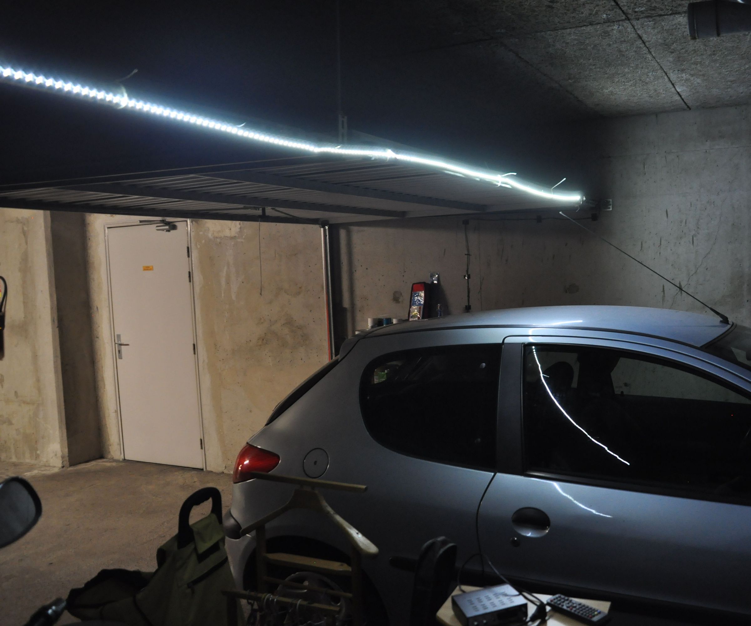 Illuminate a Garage That Does Not Have Electricity