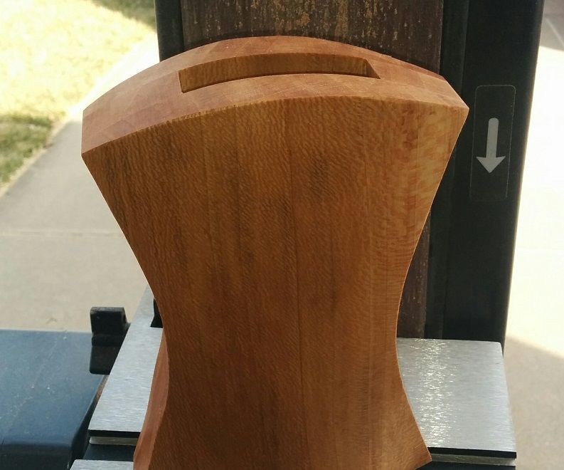 Beautiful Bandsawn Bud Vase