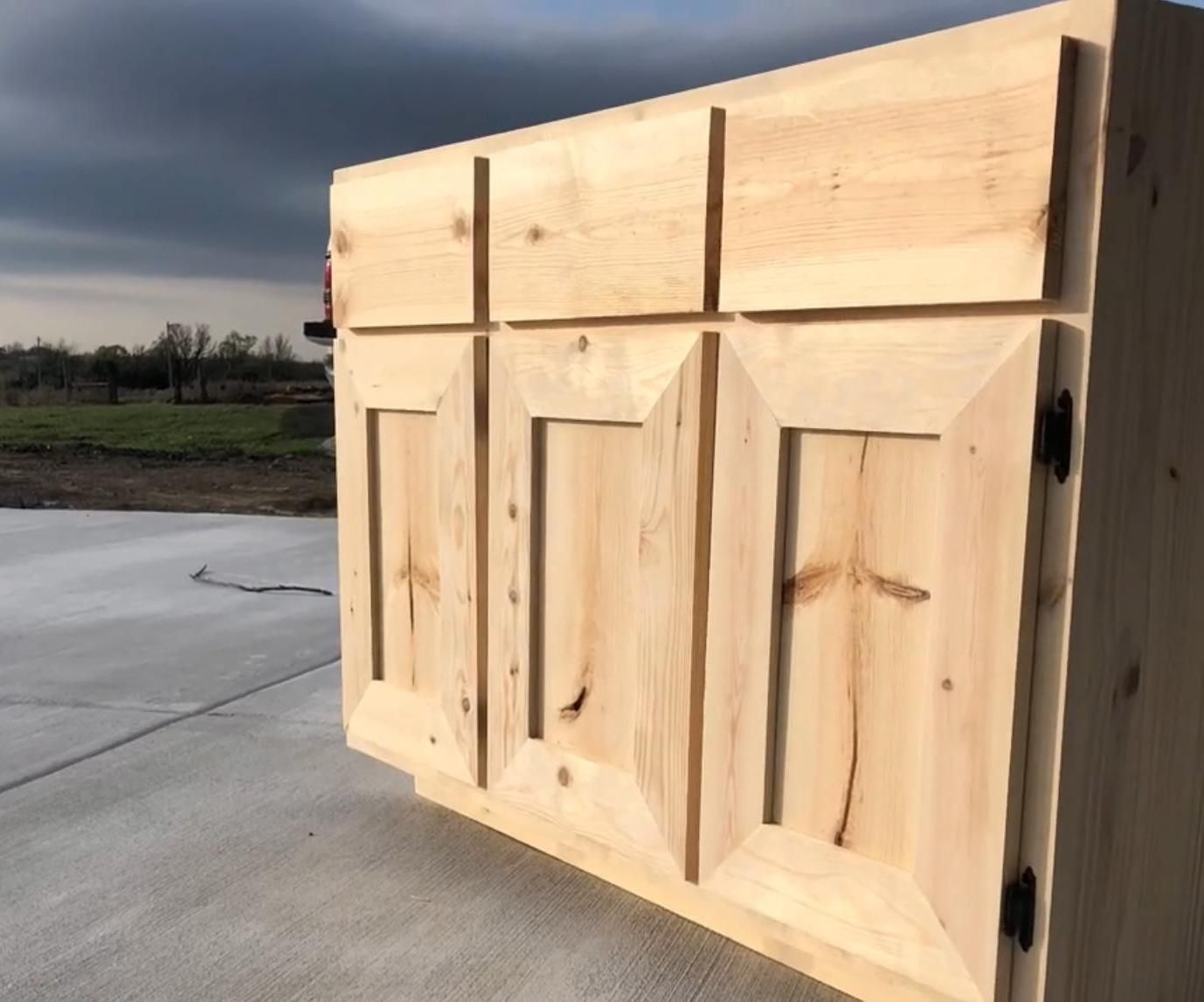 How to Build a 48” Bathroom Vanity