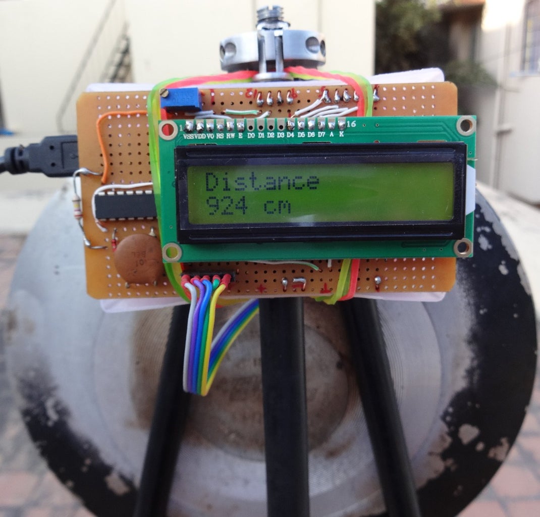 Long Range Ultrasonic Distance Sensor : 4 Steps (with Pictures ...