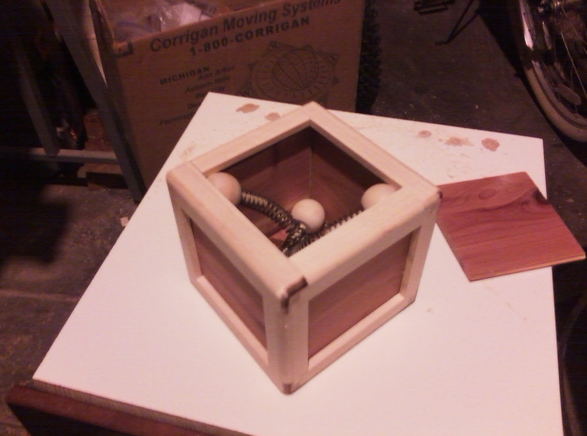 Wooden Cube Frame 9 Steps (with Pictures) Instructables