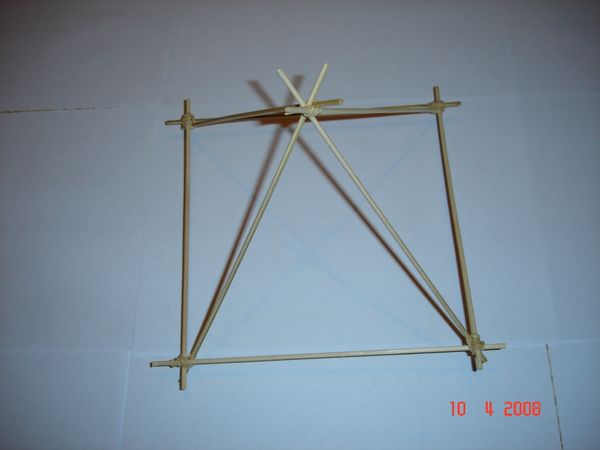 How to Build a Pyramid From Bamboo Skewers