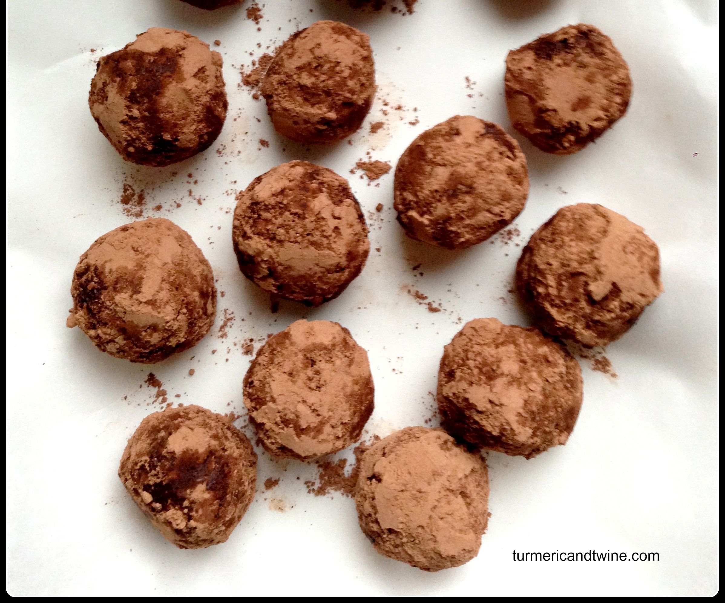 Vegan Passion Fruit Truffles