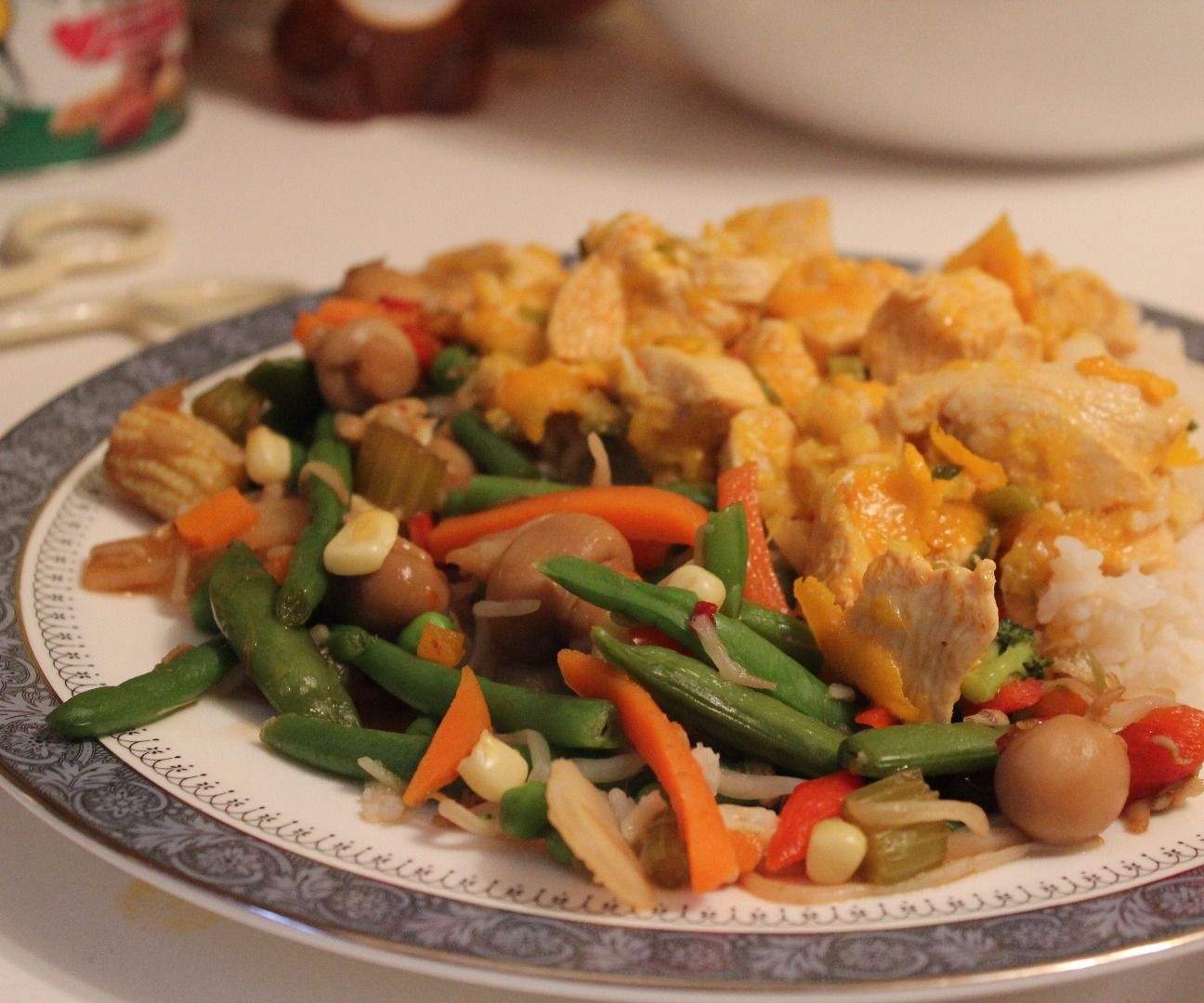 Delicious and Light Orange Chicken