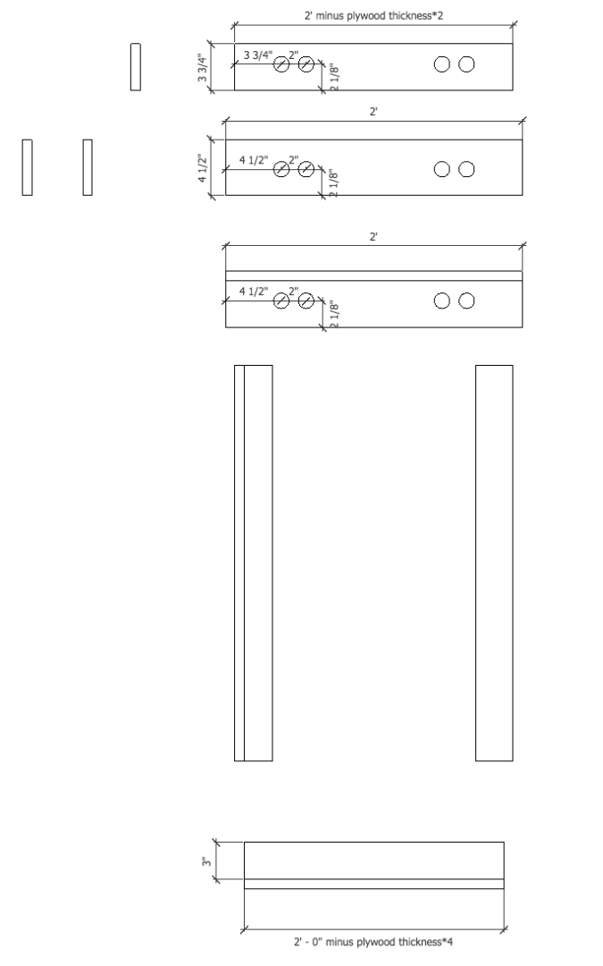 Dimensions and Parts Identification