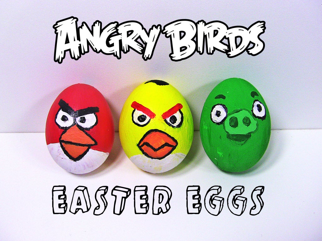 Angry Bird Easter Eggs : 7 Steps (with Pictures) - Instructables