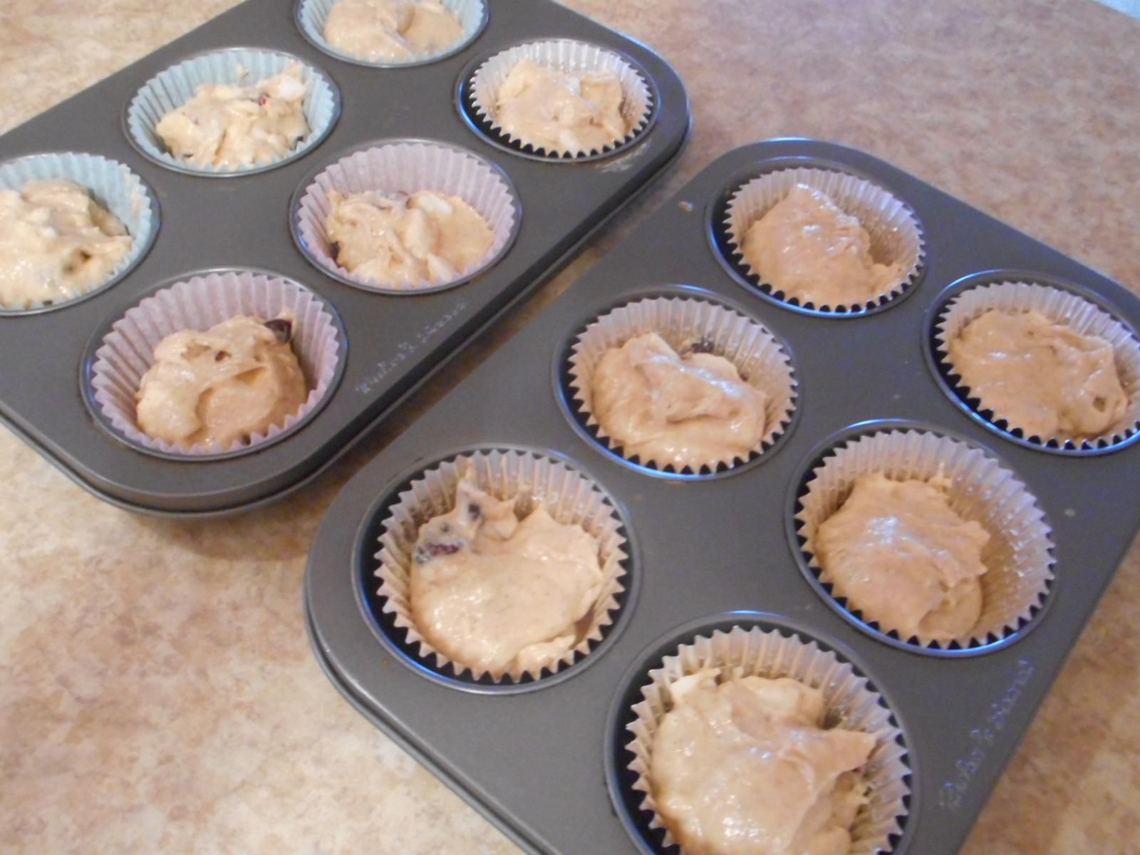 CranberryApple Cinnamon Streusel Muffins 14 Steps (with Pictures