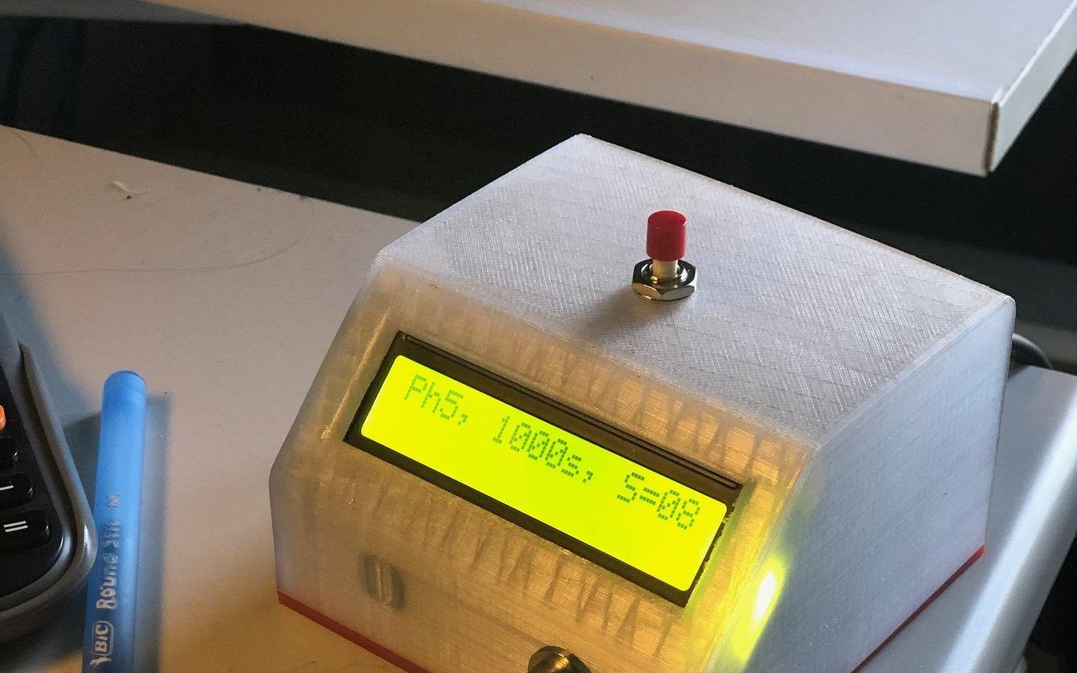 3D Printed Box Gpsdo. Using Cell Phone Power Supply.