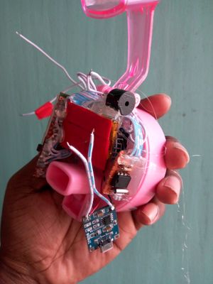Attaching Battery and Charger Module