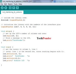 How to Interface LCD (16X2) to Arduino - Instructables