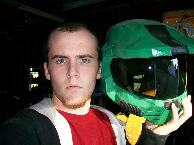 Using Paper, Resin, and Fiberglass to be the Master Chief!