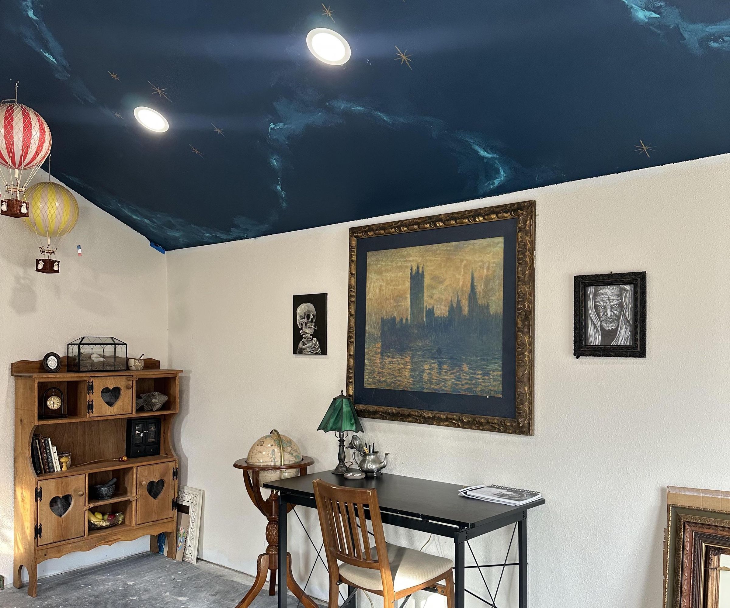 Shed to Studio: Jules Verne Inspired Art Studio, DIY
