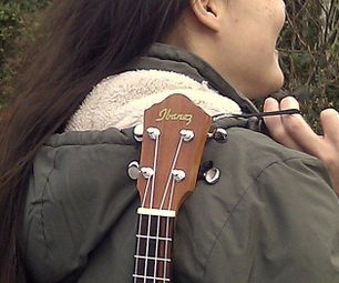 The Uke Sling - Ukulele Hanger, for Indoor or Outdoor Use.