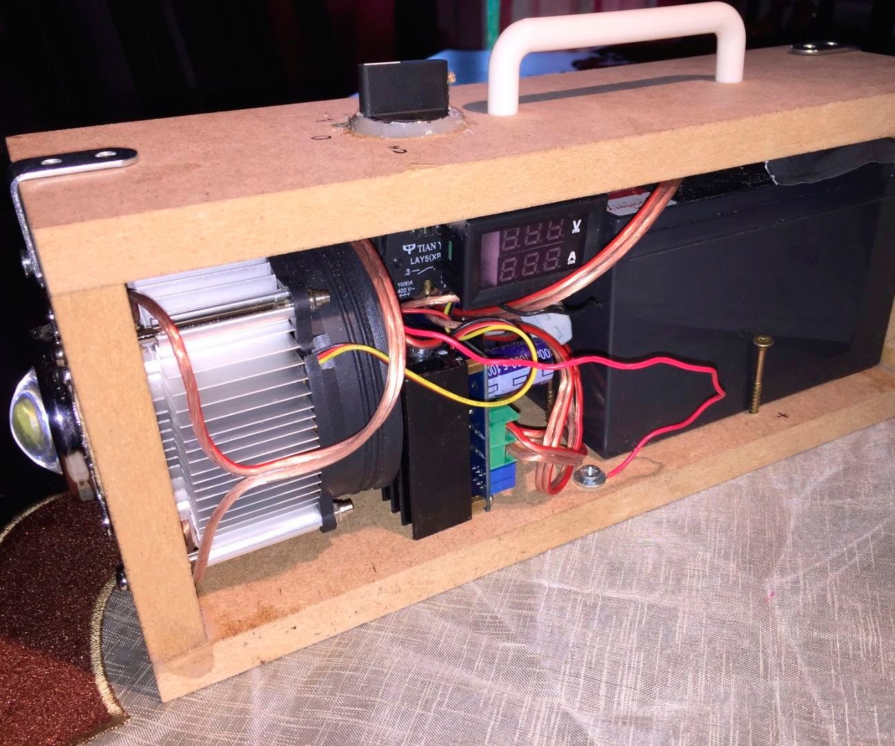 Quick&Dirty 100W Led Flashlight