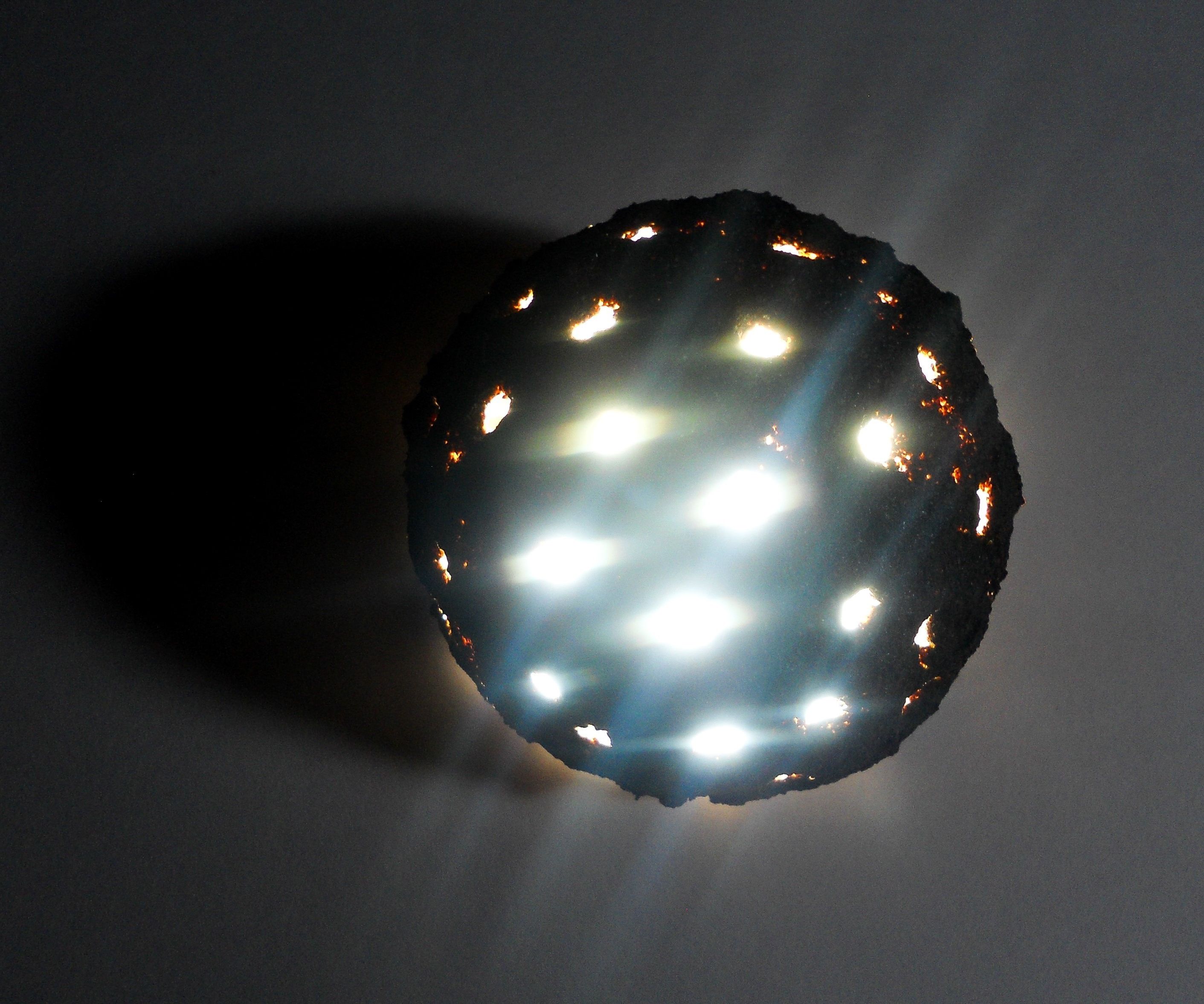 Lampshade From Coffee Grounds