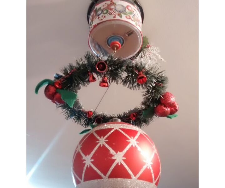 Rotational Christmas Ceiling Decoration