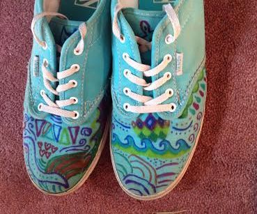 Sharpie Design Shoes