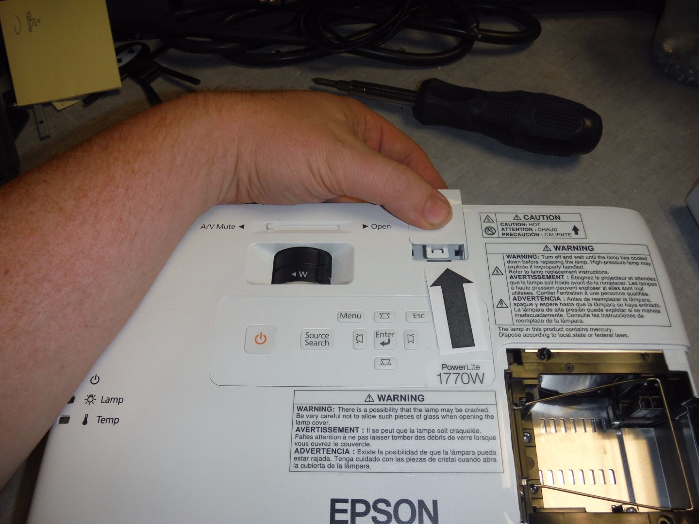 Epson 1770W LCD Projector Overheating? Repair It! 8 Steps (with Pictures) Instructables