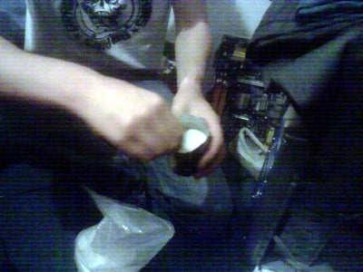 Mix and Pour the Stone Powder