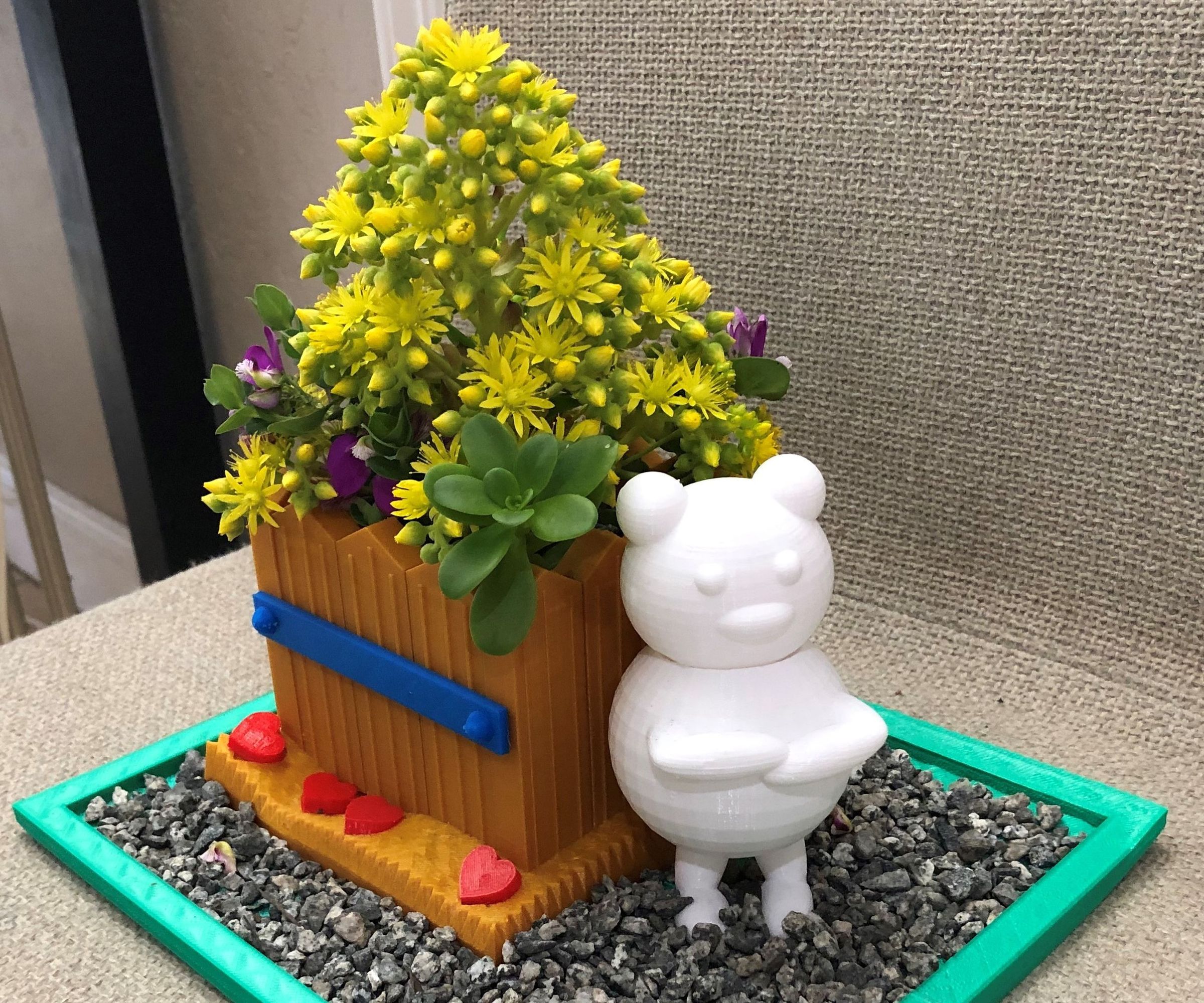 Teddy Bear Planter