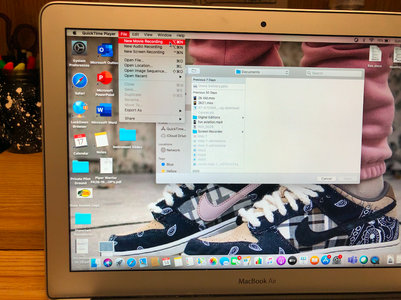 Select 'New Movie Recording'