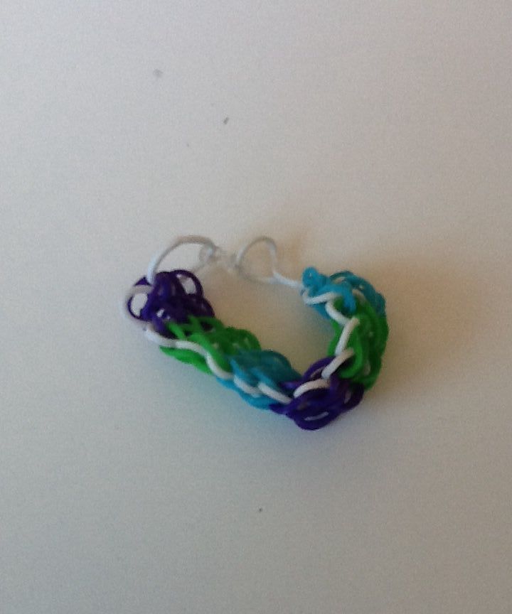 Rainbow Loom Triple Single Bracelet