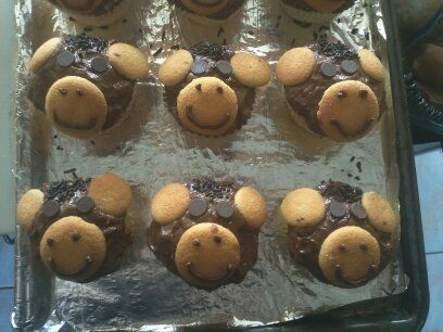 Monkey Cupcakes