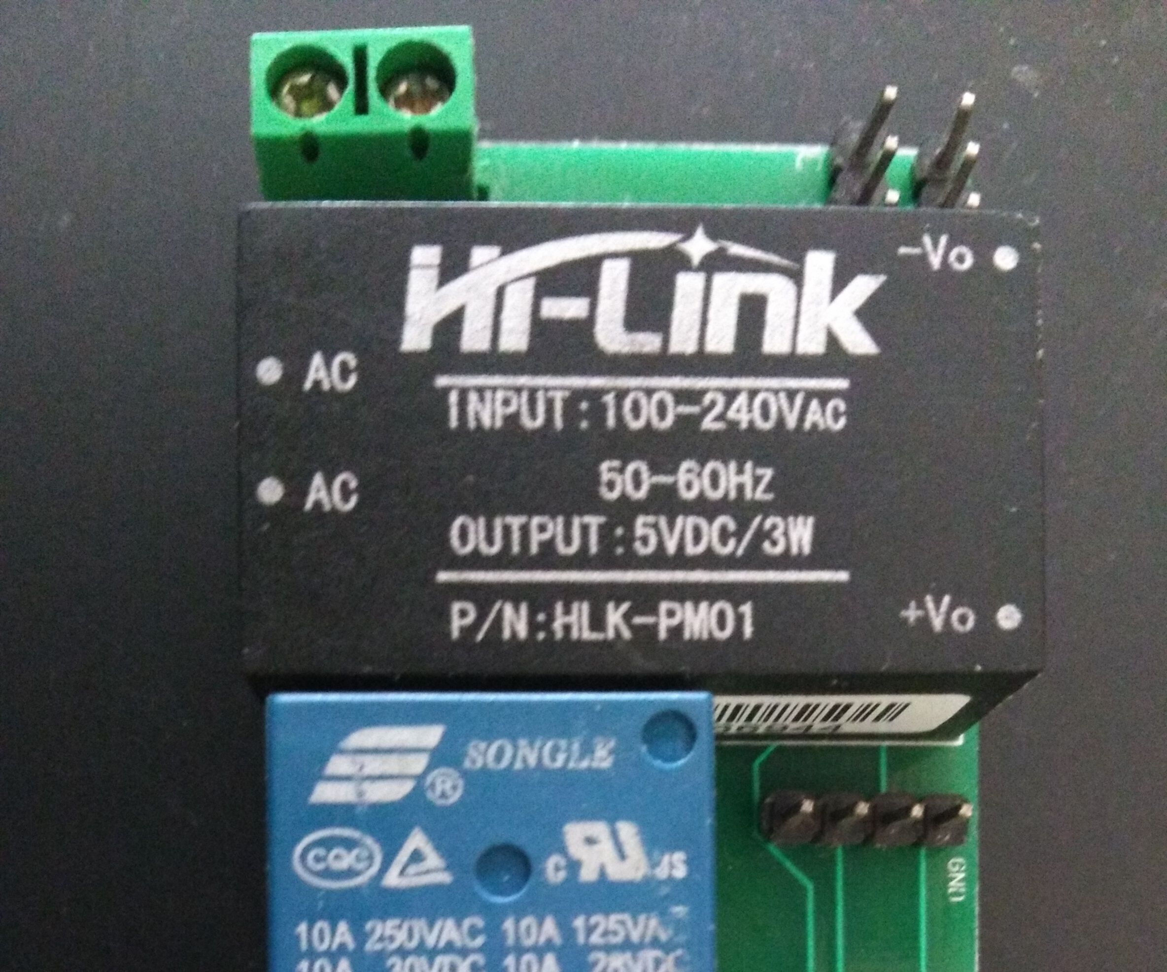Miniature ESP Relay Board for Home Automation