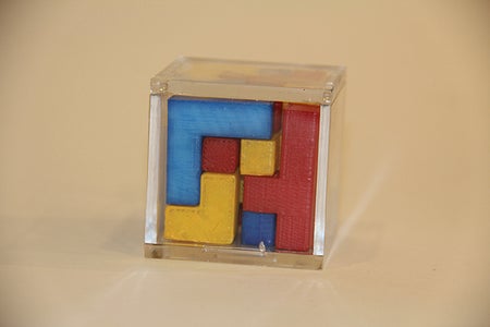 3D Printed Tetris Cube