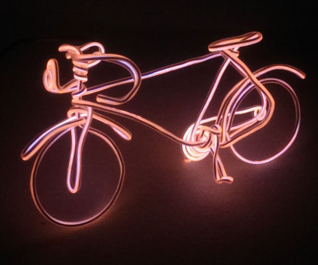 Neon Toys. Neon Wire Bicycle