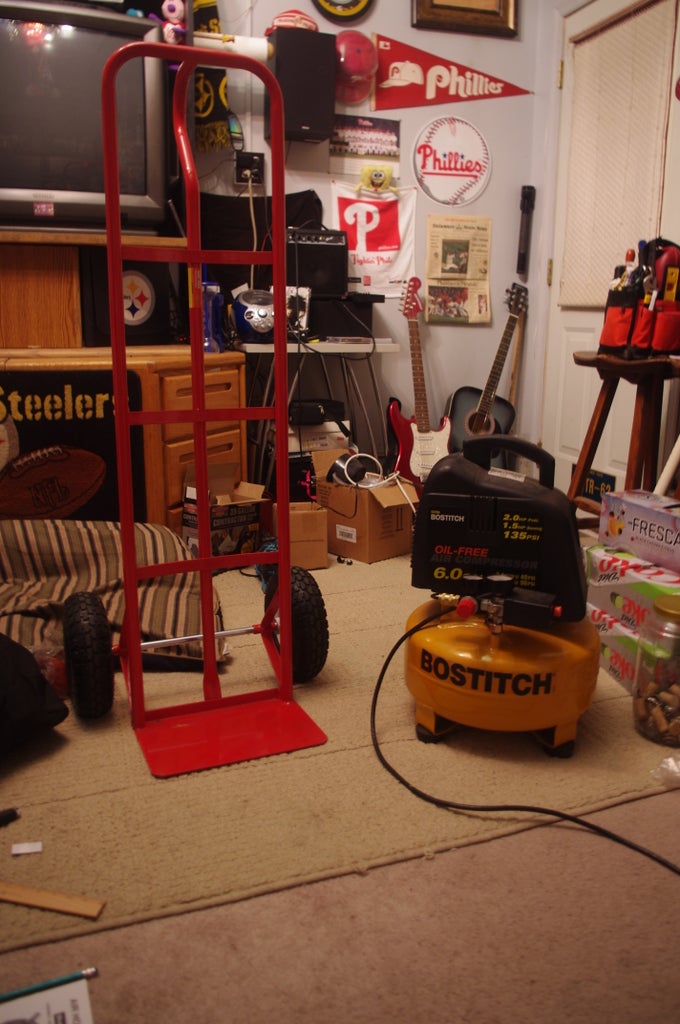 Mobile compressor cart Clearance