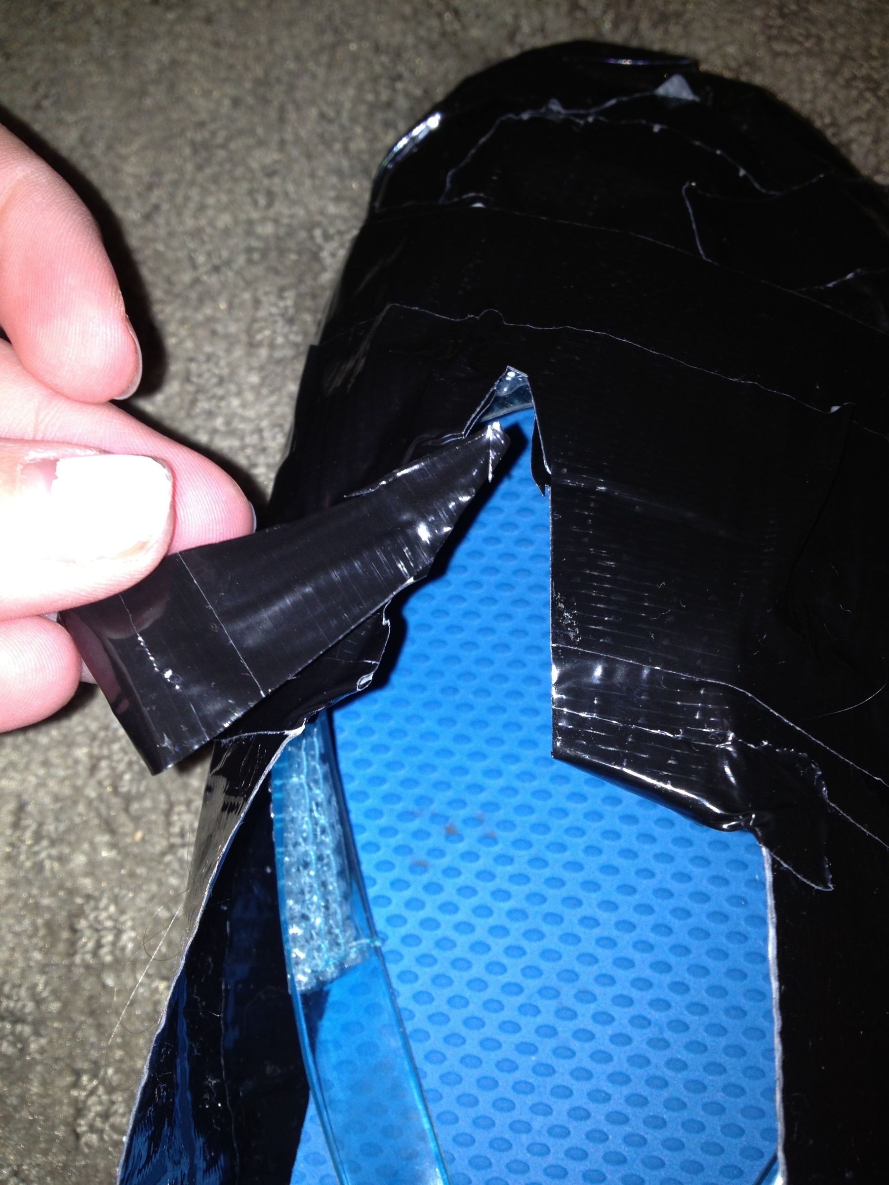 Duct Tape Shoe! 15 Steps Instructables