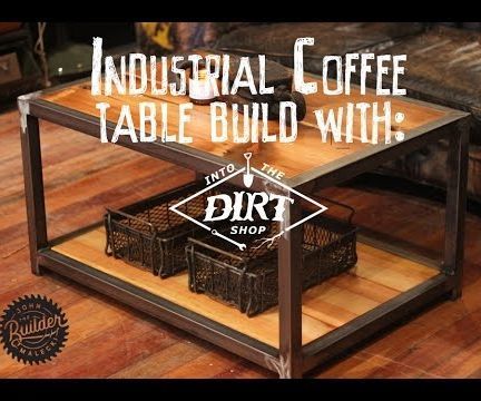 How to Make a Reclaimed Industrial Coffee Table 