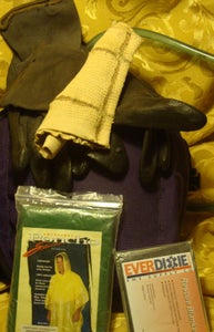 Gimme Shelter: Emergency Blanket, Poncho, Gloves and More