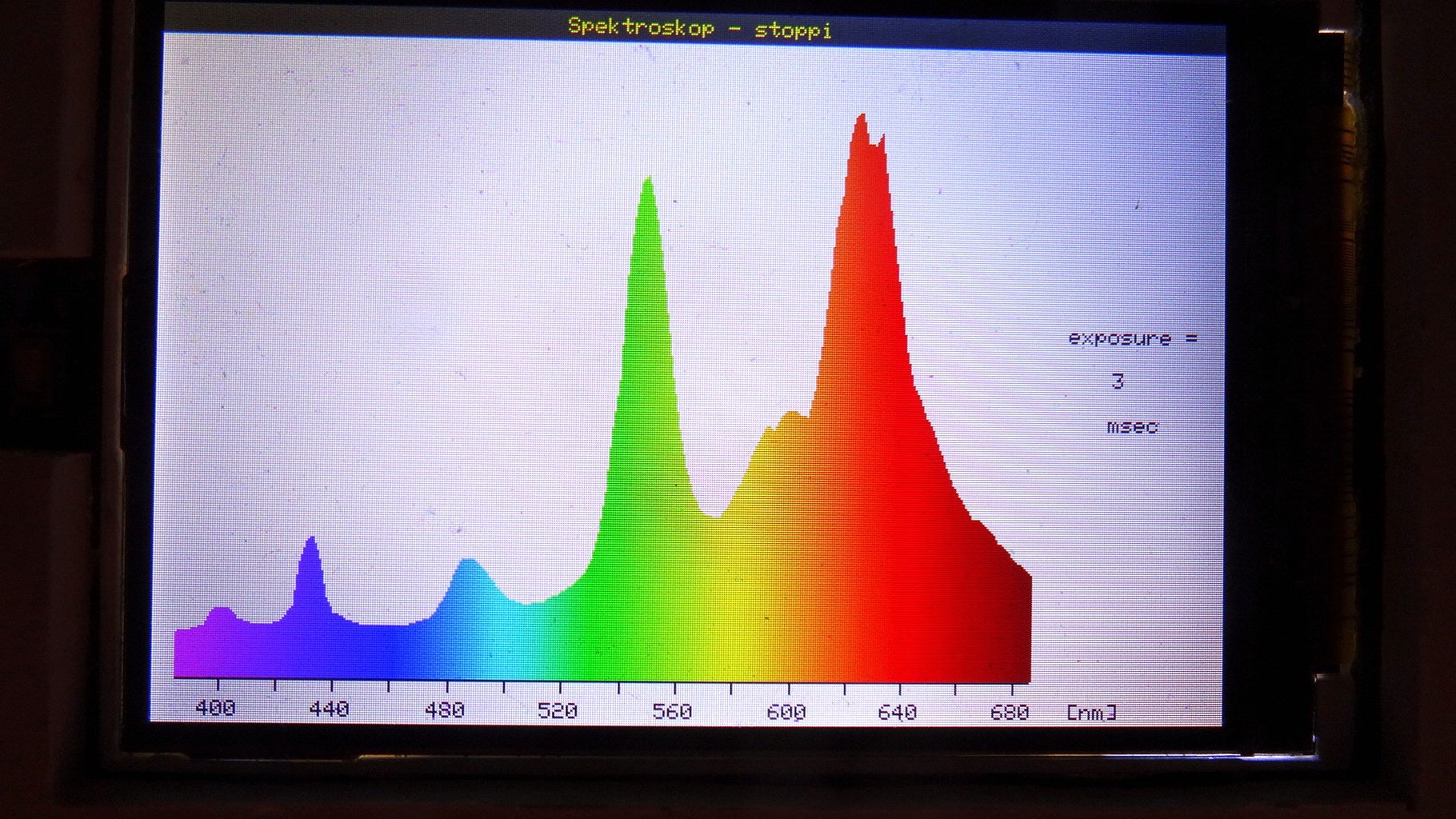 Arduino Spectroscope With TSL1401 and Display : 4 Steps - Instructables