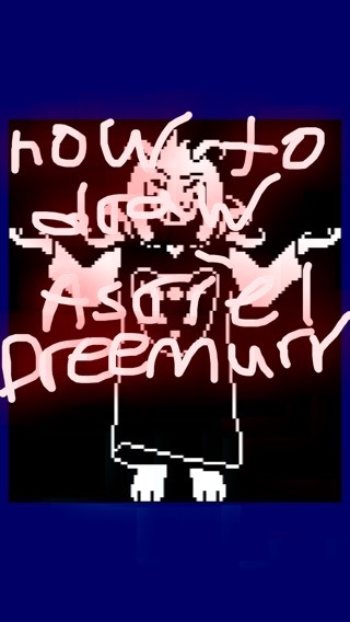 How to Draw Asriel Dreemurr